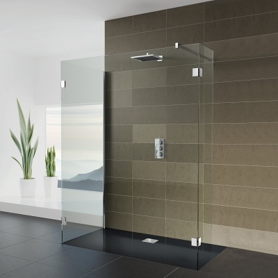 Акриловый поддон для душа Riho Basel 430 100x100 DC341700000000S Черный матовый без антискользящего покрытия