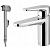 Смеситель для раковины AM PM Inspire F5004000 с гигиеническим душем