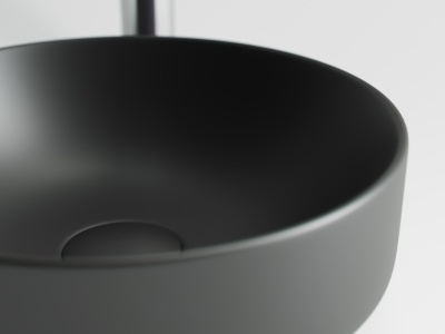 Раковина-чаша Ceramica Nova Element 35 CN6007 Черная матовая