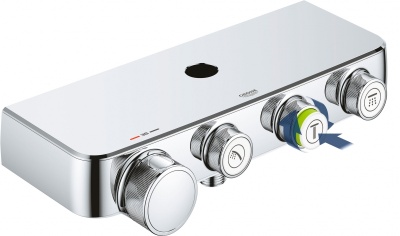 Душевая система Grohe SmartControl 26507000 с термостатом Хром