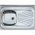 Кухонная мойка Alveus Classic 80 1009076 Нержавеющая сталь