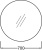 Зеркало Jacob Delafon Odeon Rive Gauche 70 EB1177-BLV Черное