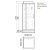 Душевая кабина River Tana 80x80x15 Б/К 10000001709+10000003004 с поддоном