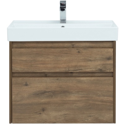 Тумба под раковину Aquanet Nova Lite 75 249515 подвесная Дуб рустикальный