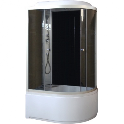 Душевая кабина Parly Classic Эконом EC120L 120х215 профиль Сатин стекло тонированное