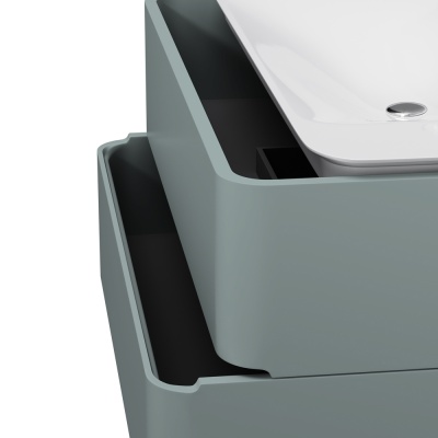 Тумба под раковину AM.PM Sensation 100 M30FHX1002GG подвесная Мятная