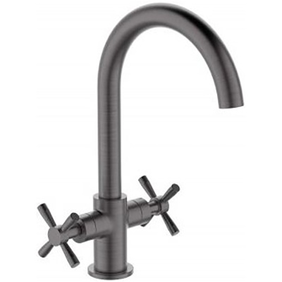 Смеситель для кухни Orange Mia M34-821Gr Графит