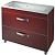 Тумба под раковину Какса-А Хилтон 100 004213 Бордовый