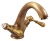 Смеситель для раковины Rav Slezak Morava retro MK428.5SM бронзовый