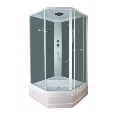 Душевая кабина Bolu Pentas BL-112/90m белая/прозрачное стекло