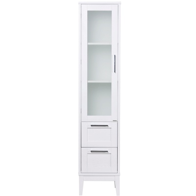 Шкаф пенал ValenHouse Эйвори 40 L AV40_КБL L Белый