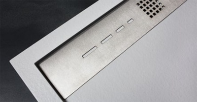 Душевой поддон из искусственного камня Good Door Stella ЛП00134 100x80 Графит