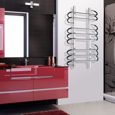 Электрический полотенцесушитель Grota Rivolo 50x180 Хром