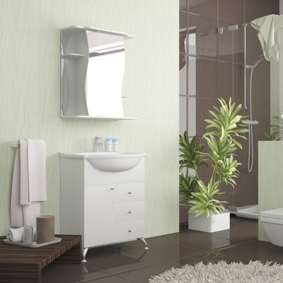 Тумба под раковину Mixline Венеция 60 530451 Белая