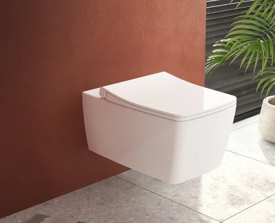 Комплект унитаза с инсталляцией Vitra Metropole 9820B003-7201 с сиденьем Микролифт и клавишей смыва Хром 