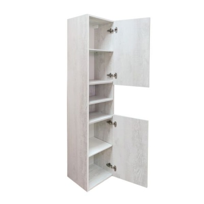 Шкаф пенал Comforty Верона 35 4137140 подвесной Дуб белый