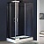 Душевой уголок Royal Bath HPD 120х90 RB9120 HPD-T-CH без поддона профиль Хром стекло прозрачное