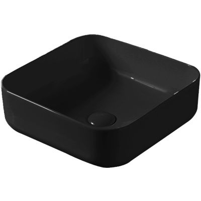 Раковина SantiLine 39 SL-1052B Черная глянцевая