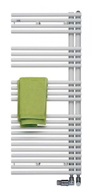 Полотенцесушитель Zehnder Forma Asym LFAR-120-060 Белый правый