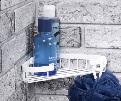 Полка корзина WasserKRAFT K-733W угловая Белая