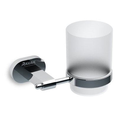 Стакан с держателем Ravak Chrome CR 210.00 Хром Стакан с держателем Ravak Chrome CR 210.00 Хром