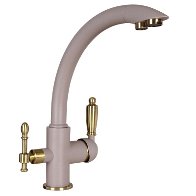 Смеситель для кухни Milacio Грасия F6500.303 Серый