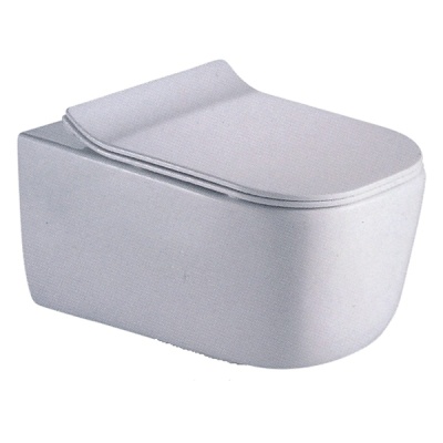 Унитаз CeramaLux B2341 подвесной с сиденьем Микролифт