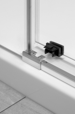 Дверь для душевого уголка Radaway Espera KDJ 110x200 профиль хром, стекло прозрачное, петли слева