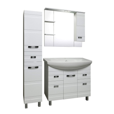 Мебель для ванной Runo Турин 85 Белая