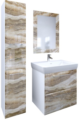 Тумба под раковину Marka One Visbaden 60П Wood
