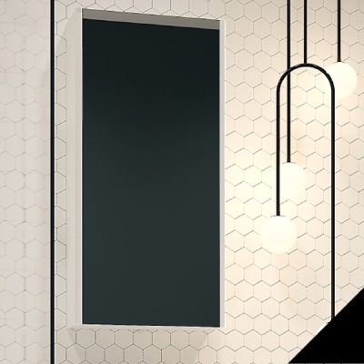 Зеркальный шкаф Velvex Klaufs 40 zsKLA.40-217 Черный