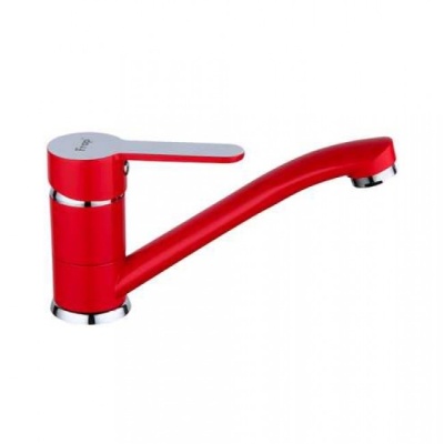 Смеситель для кухни Frap F454 Белый Хром