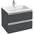 Тумба под раковину Jacob Delafon Vox 60 EB2030-RA-442 подвесная Серый антрацит