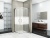 Душевой уголок Good Door Infinity CR-80 80х80 профиль Хром стекло прозрачное