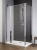 Дверь для душевого уголка Radaway Eos II KDJ 80x195 профиль хром, стекло прозрачное, левая