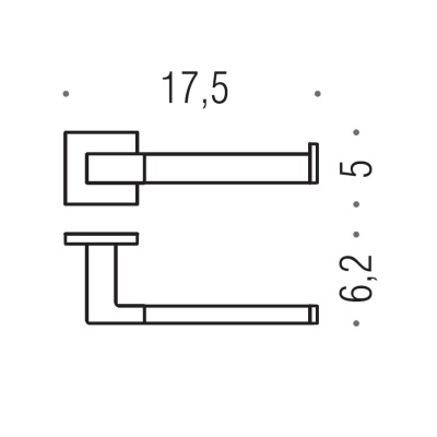 Держатель туалетной бумаги Colombo Design Basic Q В3708DX Хром