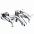 Смеситель для ванны Kaiser Trio 57022 Хром