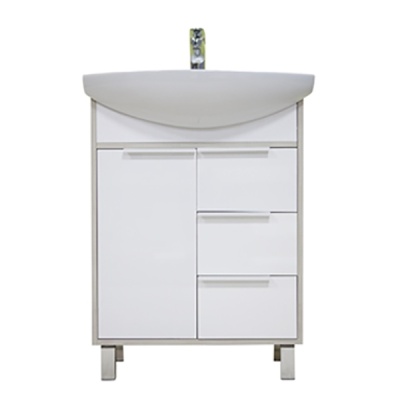 Тумба под раковину Акватон Рико 65 1A213301RIB90 Белый Ясень фабрик