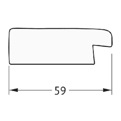 Зеркало Evoform Definite 74х54 Травленое серебро
