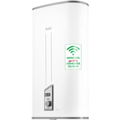 Водонагреватель накопительный Ballu BWH/S 50 Smart WiFi DRY+ Белый с модулем WiFi