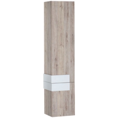 Шкаф пенал Aquanet Мадейра 40 183068 подвесной R Дуб кантри