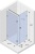 Душевой уголок Riho Scandic Mistral M204 80x80 GX0801202 R профиль Хром стекло прозрачное
