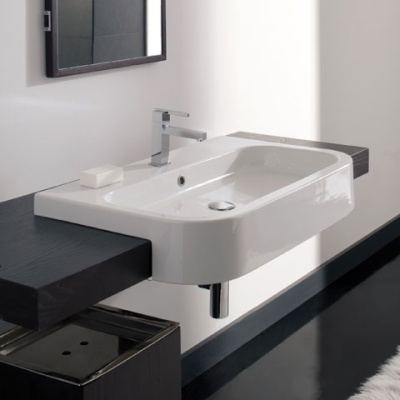 Раковина Scarabeo Next 8047D-80 Белая