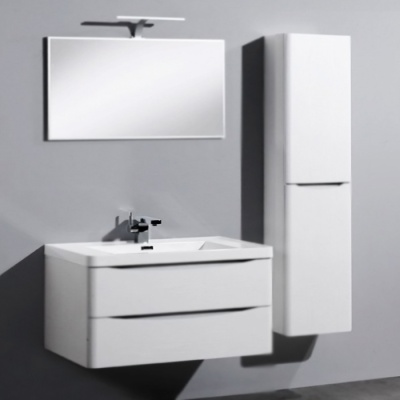 Тумба под раковину BelBagno Ancona-N 100 ANCONA-N-1000-2C-SO-BL подвесная Bianco lucido