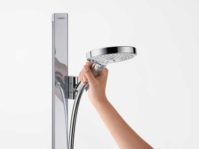 Душевой гарнитур Hansgrohe Raindance Select S 27648400 Хром Белый