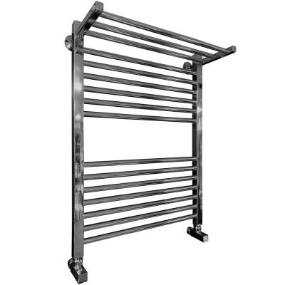 Водяной полотенцесушитель Ника Modern ЛМ 3 80x50 с полкой Хром 16 перекладин