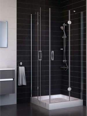 Душевой уголок Vegas Afrodite A 120 профиль белый/стекло прозрачное