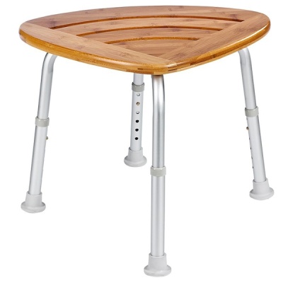 Табурет в ванную Ridder Assistent А00502081 Хром, Бамбук