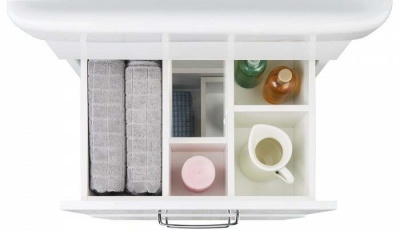 Тумба с раковиной Iddis Custo 55 Белая