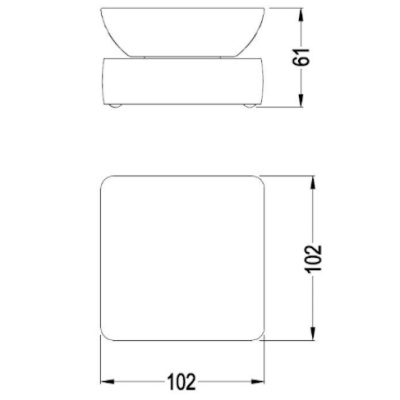 Мыльница Schein Elite 7057006 Хром